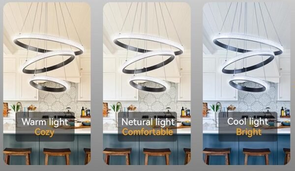 Φωτιστικό οροφής τραπεζαρίας LED - 2196 - 431019 - Image 5