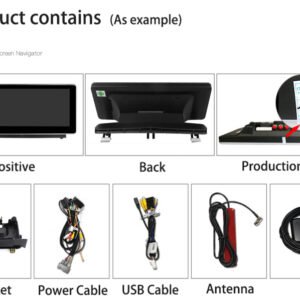 Ηχοσύστημα αυτοκινήτου 2DIN - Mercedes - C-Class - Android - 1GB/16GB - JA-1059