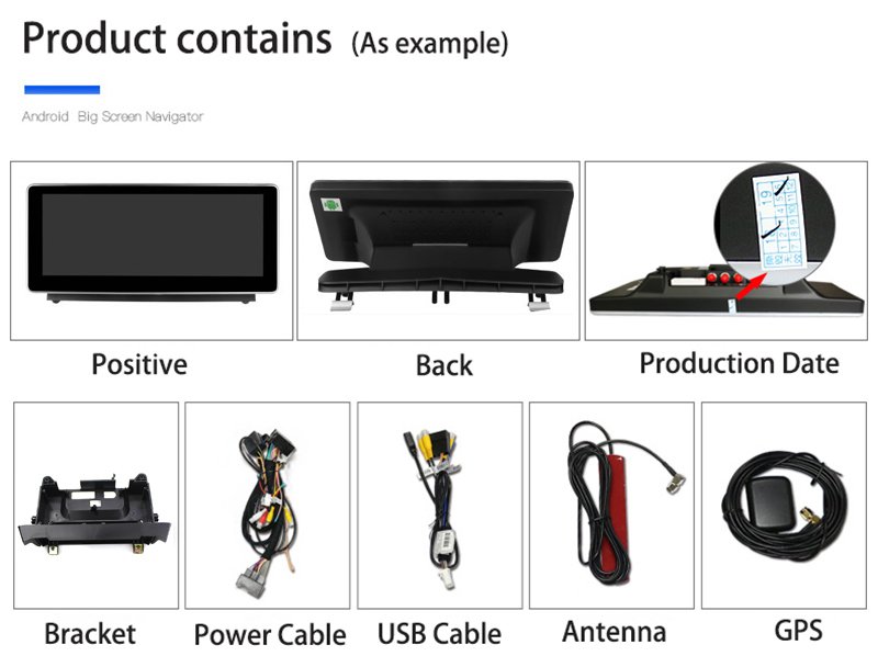 Ηχοσύστημα αυτοκινήτου 2DIN - Mercedes - C-Class - Android - 11'-14' - JA-1036 - Image 4