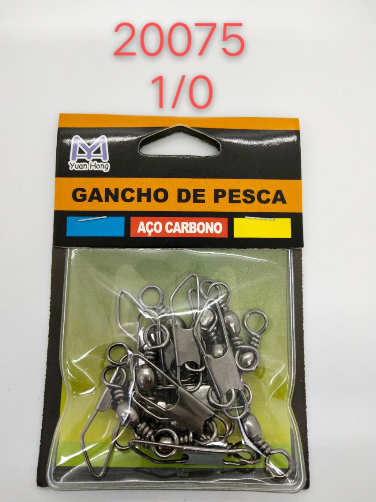 Ενισχυμένο στριφτάρι με παραμάνα ασφαλείας για ψάρεμα