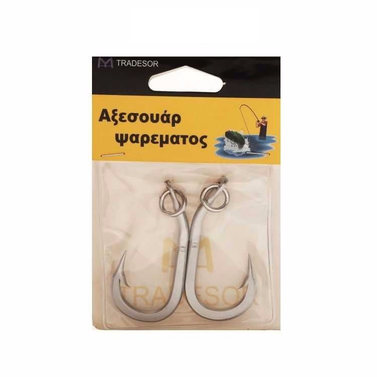 Αγκίστρια Fishhook Νο 3.2 της Tradesor σε συσκευασία