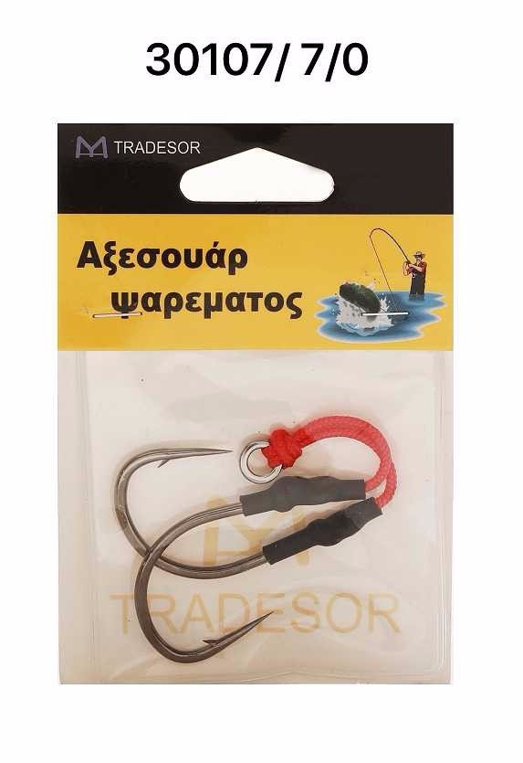 Αγκίστρια No.7 της Tradesor με νήμα