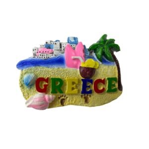 Tουριστικό μαγνητάκι Souvenir – Σετ 12pcs - Resin Magnet - Greece - 678064