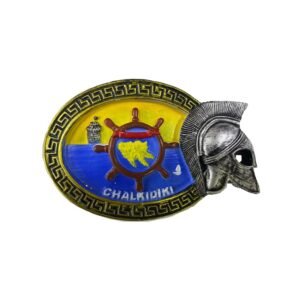 Tουριστικό μαγνητάκι Souvenir – Σετ 12pcs - Resin Magnet - Chalkidiki - 678073