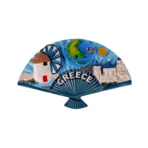 Tουριστικό μαγνητάκι Souvenir – Σετ 12pcs - Resin Magnet - Greece - 678045