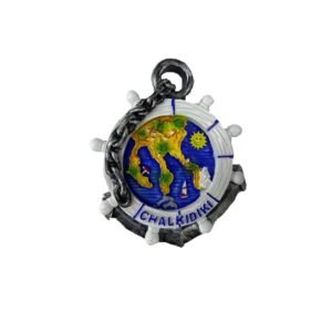Tουριστικό μαγνητάκι Souvenir – Σετ 12pcs - Resin Magnet - Chalkidiki - 678087