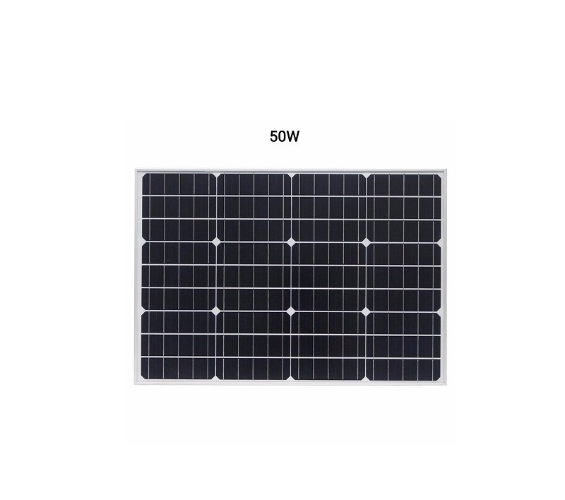 Μονοκρυσταλλικό ηλιακό πάνελ - Solar Panel - 50W - 676128 - Image 4