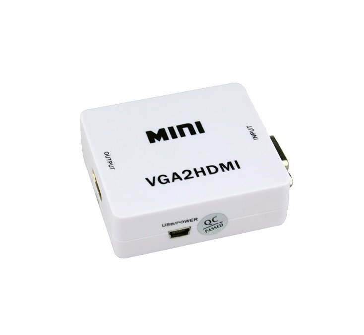 Mini Μετατροπέας VGA σε HDMI με υποστήριξη ήχου