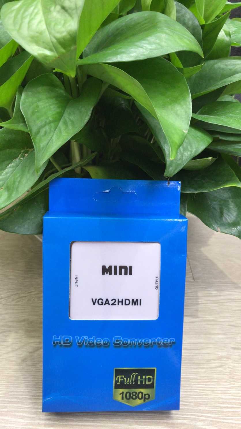 Mini Μετατροπέας VGA σε HDMI με υποστήριξη ήχου