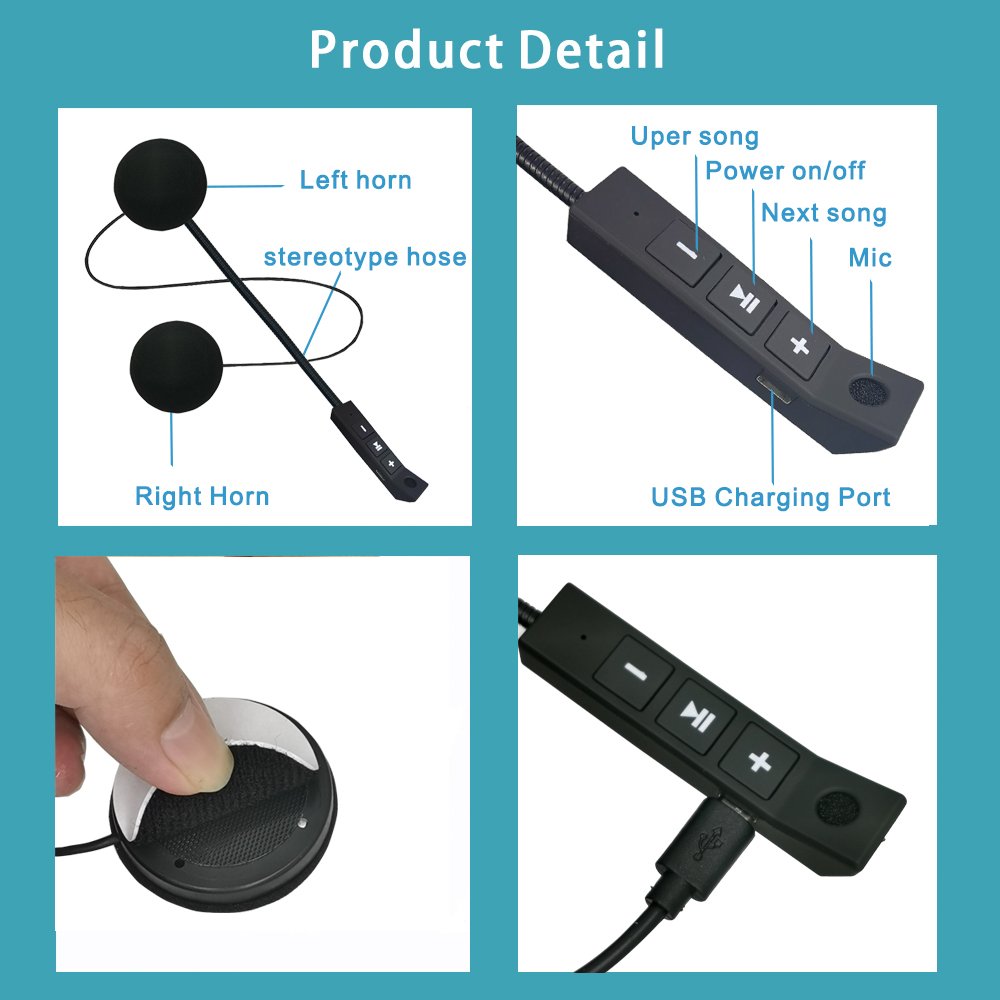 Ασύρματη ενδοεπικοινωνία κράνους μοτοσυκλέτας - Bluetooth - BT11 - 812115 - Image 3