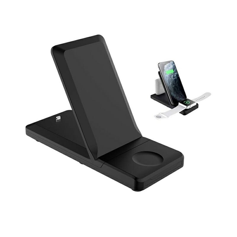 Βάση ασύρματης φόρτισης 3in1 H6 για Smartphone, Smartwatch και Ακουστικά