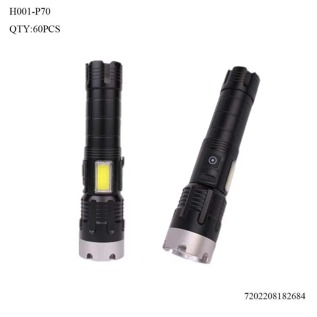 Επαναφορτιζόμενος φακός LED - H001-P70 - 182684 - Image 3