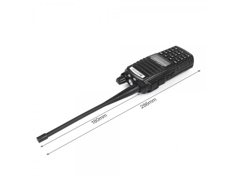 Φορητός πομποδέκτης - UHF/VHF - 5W - UV82 - Baofeng - 463082 - Image 3