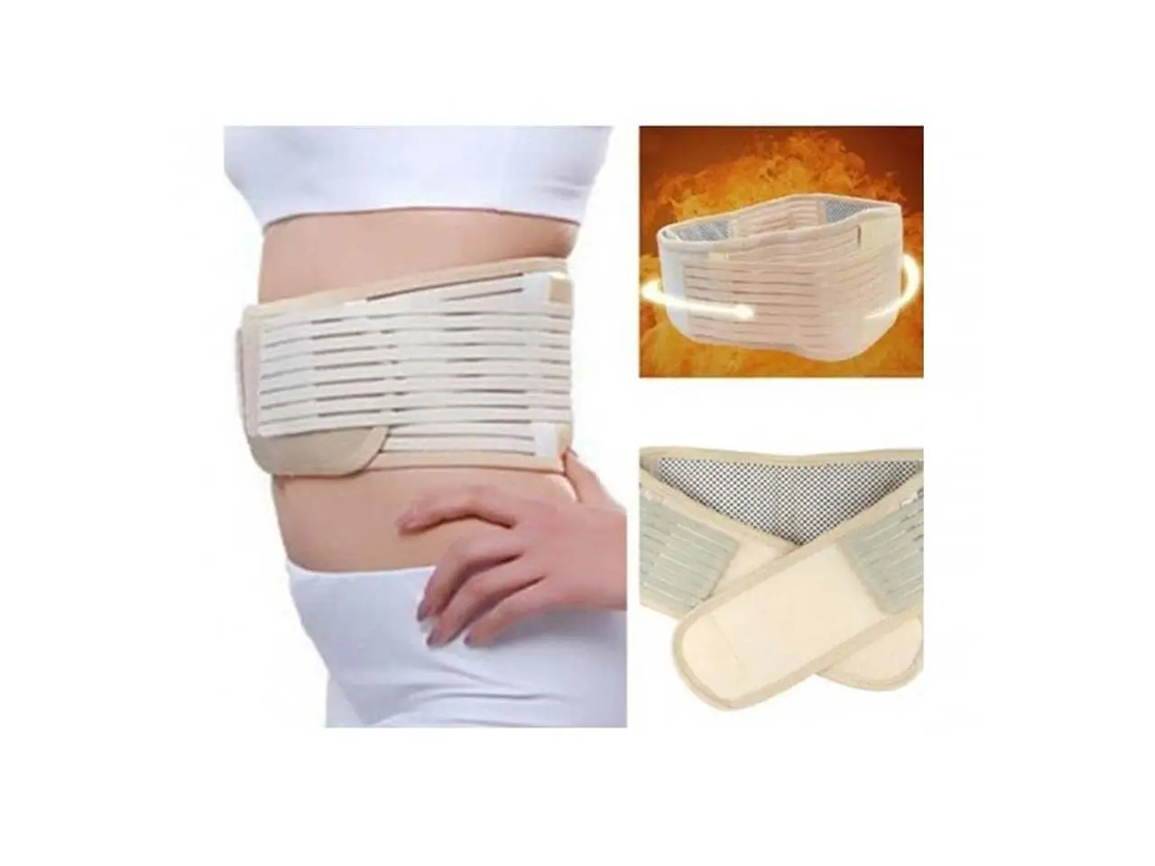 Θερμική ζώνη μέσης Self Heating Waist με τουρμαλίνη για ανακούφιση πόνων