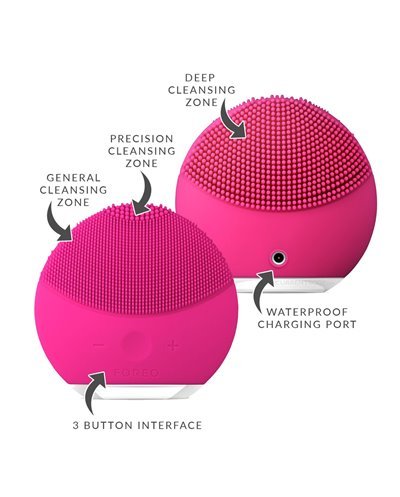 Βουρτσάκι καθαρισμού προσώπου Mini – Lina Care – 681936 - Blue - Image 4