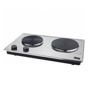 Φορητή ηλεκτρική εστία KD4047 από DSP με δύο μάτια και ανοξείδωτο περίβλημα.