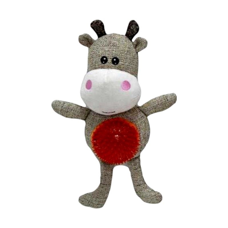 Παιχνίδι σκύλου υφασμάτινο με μασητική μπάλα