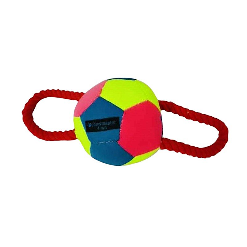 Παιχνίδι σκύλου μπάλα με σχοινί 40x14cm