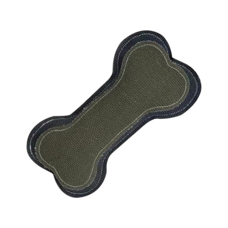 Υφασμάτινο παιχνίδι σκύλου σε σχήμα κόκκαλου, 25x12cm