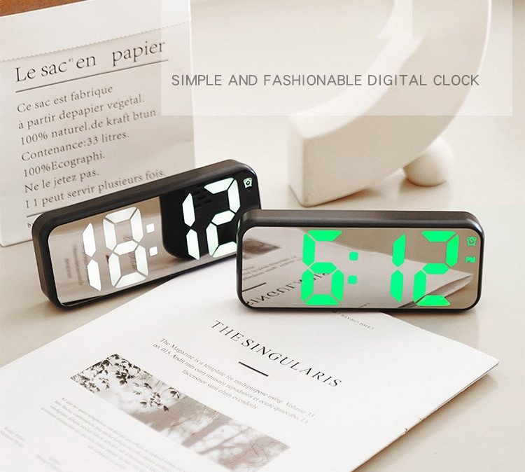 Ψηφιακό ρολόι – Ξυπνητήρι - 668 - 006681 - Black - Image 3