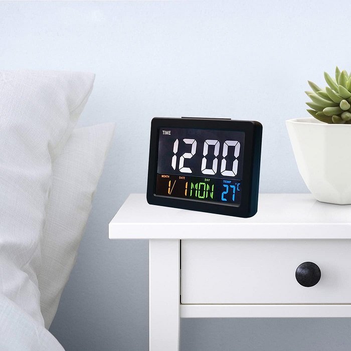 Ψηφιακό ρολόι – Ξυπνητήρι - 2000WJ - 902002 - Black - Image 3