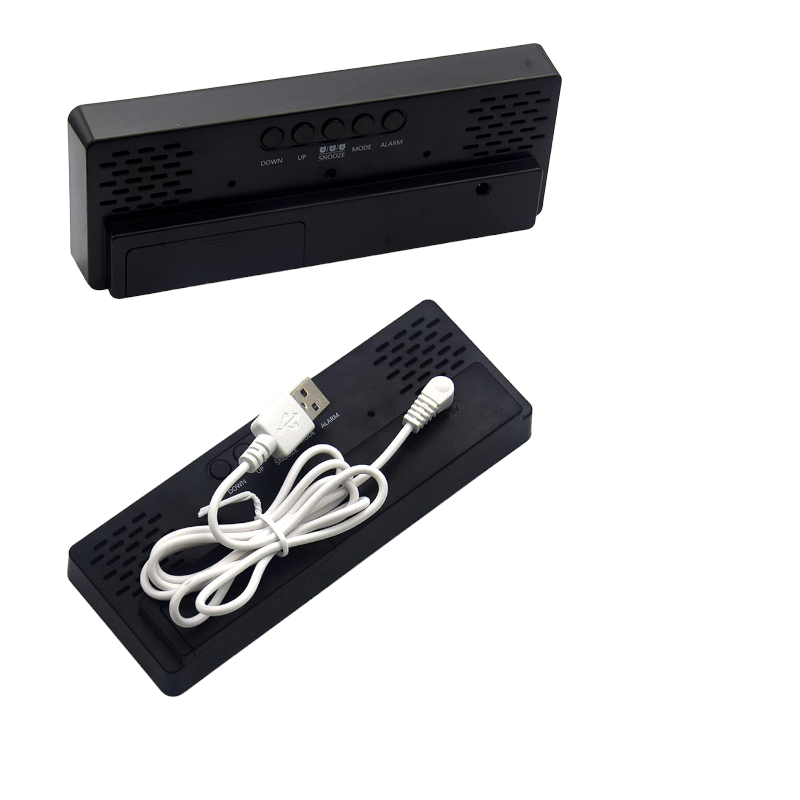 Ψηφιακό ρολόι – Ξυπνητήρι - 0715 - 907151 - Black/Silver - Image 3