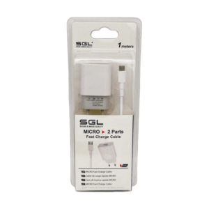 Αντάπτορας φόρτισης Quick Charge D13-S2 με καλώδιο Micro USB.