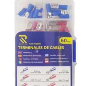 Σετ ακροδέκτες καλωδίων 10 τύπων - 60pcs - 119940