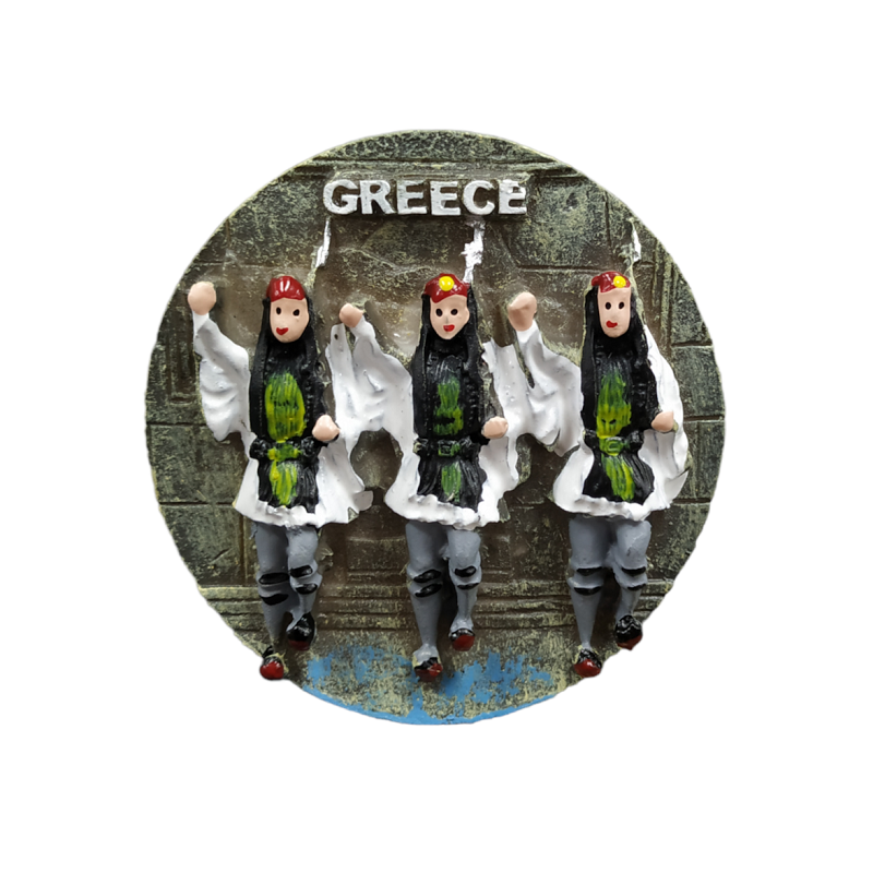 Tουριστικό μαγνητάκι Souvenir – Σετ 12pcs - Resin Magnet - Greece - 678229