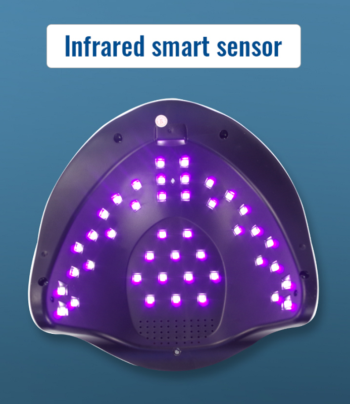 Φουρνάκι νυχιών UV/LED - BQV1 - 168W - 582150 - Gold - Image 3