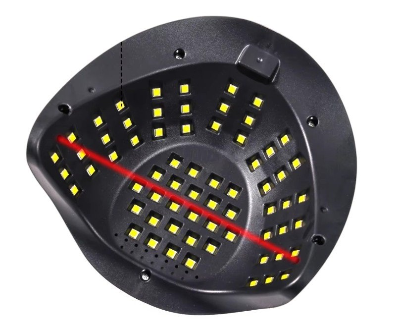 Φουρνάκι νυχιών UV/LED - SUN-D7 - 208W - 581733 - White - Image 4