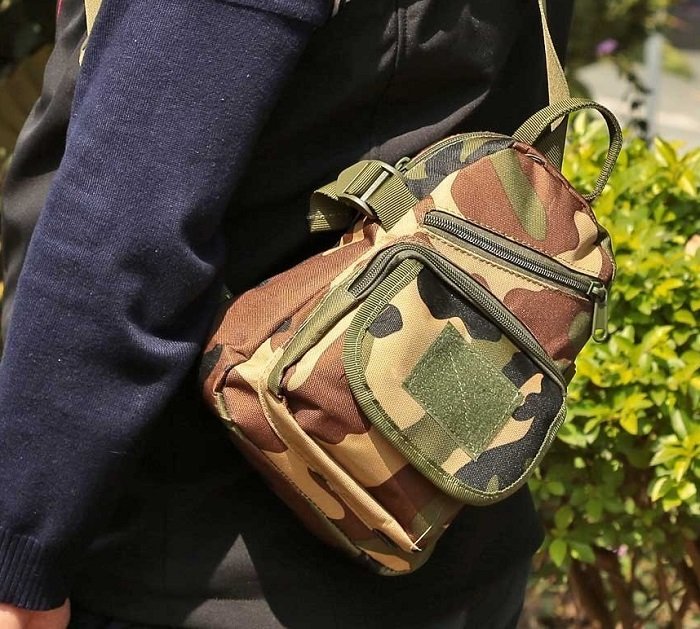 Σακίδιο πλάτης/στήθους - One Strap - BL061 - 270515 - Army Green - Image 3