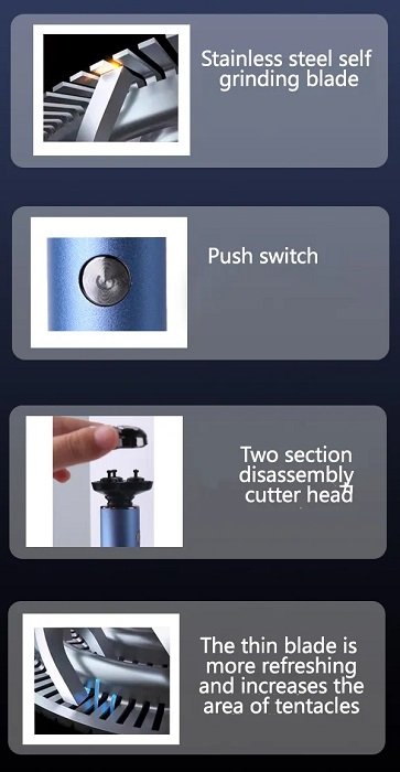 Ξυριστική μηχανή - KM-507 - Kemei - Image 4