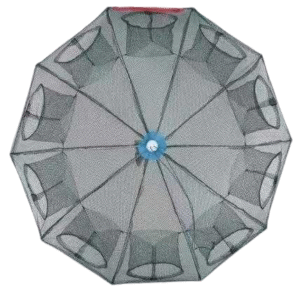 Πτυσσόμενη παγίδα ψαρέματος - Κιούρτος με 10 εισόδους - 931352