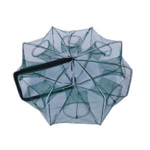 Πτυσσόμενη παγίδα ψαρέματος - Κιούρτος με 8 εισόδους - 21*60cm - 831363