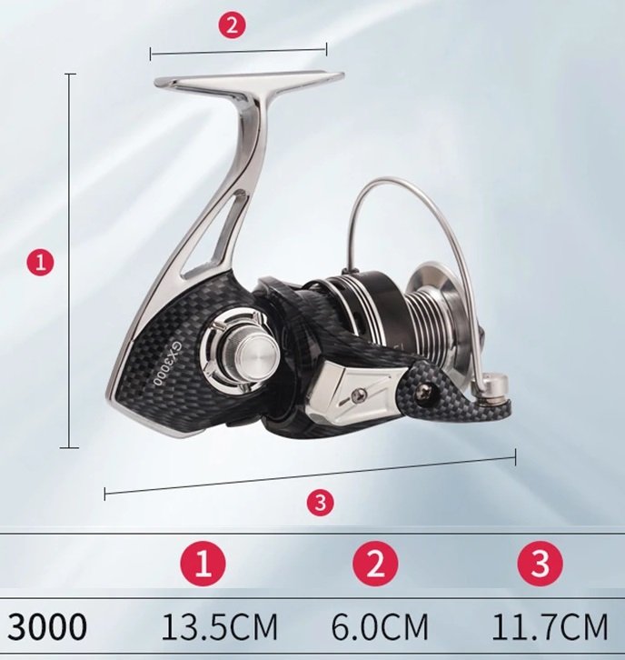 Μηχανάκι ψαρέματος - GX3000 - 31099 - Image 4