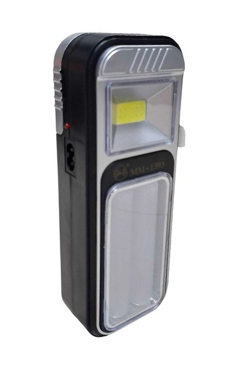 Επαναφορτιζόμενος φακός LED έκτακτης ανάγκης με ηλιακό πάνελ - FA-1939T-2 - 200545 - Image 3