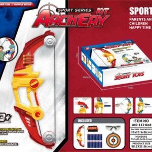 Σετ τοξοβολίας με στόχο - AIR-112 - Red - 222745