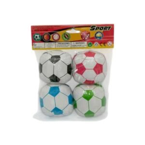 Σετ μαλακά μπαλάκια παιχνιδιού - No.3 - 4pcs - 0648-52 - 222067