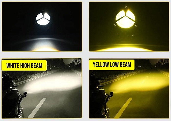 Προβολέας μοτοσυκλέτας LED - Σετ 2Χ - 3104707 - 310551 - Image 3