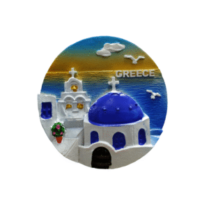Tουριστικό μαγνητάκι Souvenir – Σετ 12pcs - Resin Magnet - Greece - 678248