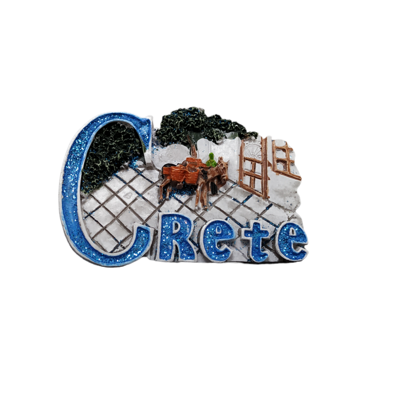 Tουριστικό μαγνητάκι Souvenir – Σετ 12pcs - Resin Magnet - Crete - 678280