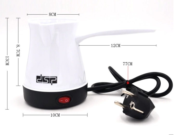 Ηλεκτρικό μπρίκι ελληνικού καφέ - KA3027 - DSP - White - 564667 - Image 3