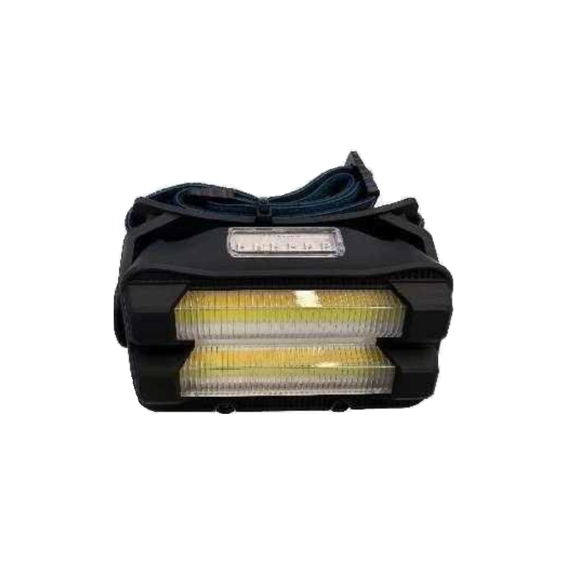 Φακός κεφαλής LED S04 με επαναφορτιζόμενη μπαταρία και ρυθμιζόμενο λουρί.