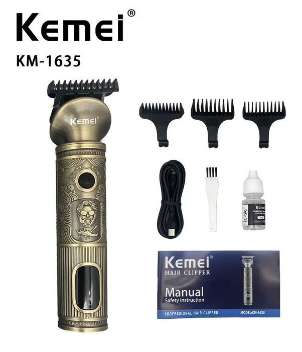Κουρευτική μηχανή - Barber - KM-1635 - Kemei - Image 3