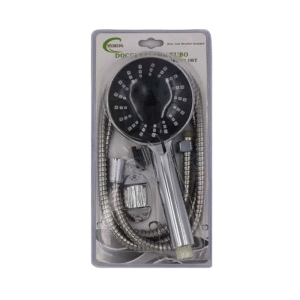 Τηλέφωνο ντους με σπιράλ και επιλογές πίεσης - 1.5m - 23079