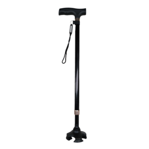 Μπαστούνι βάδισης τετράποδο - 112050 - Black