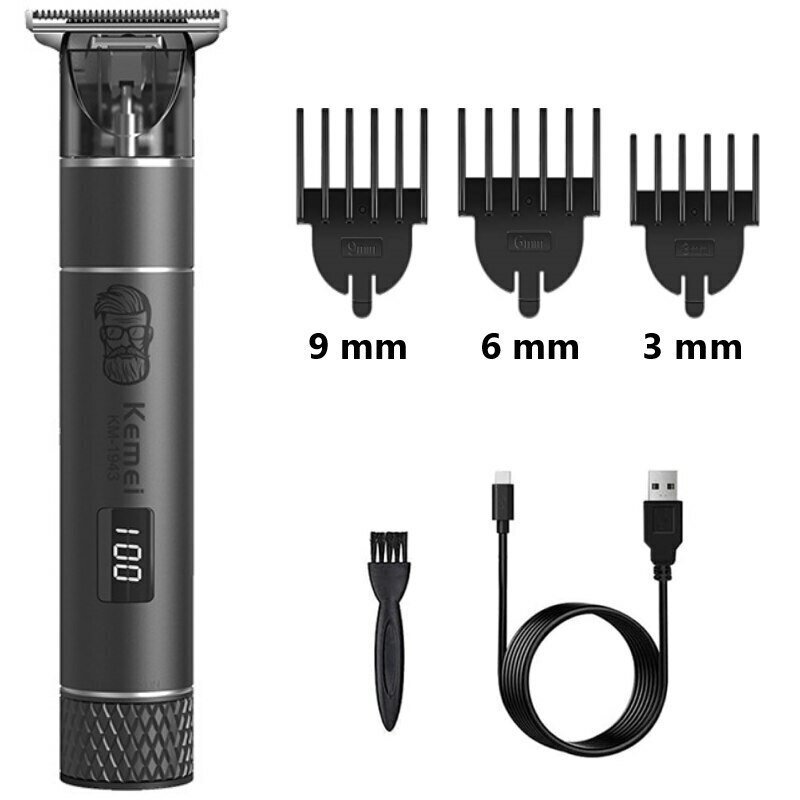 Κουρευτική μηχανή - KM-1943 - Barber - Kemei - Image 6