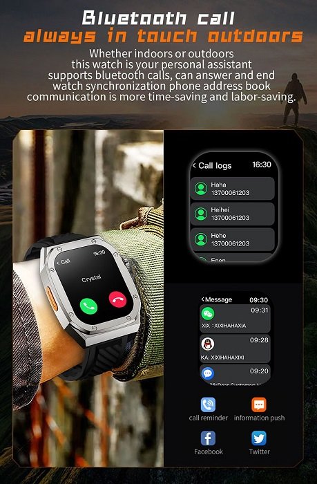 Smartwatch - Z79 Max - 065080 - Blue - Image 5