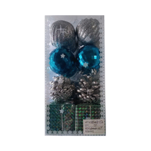 Σετ Χριστουγεννιάτικα στολίδια - 6cm - 16pcs - 231726